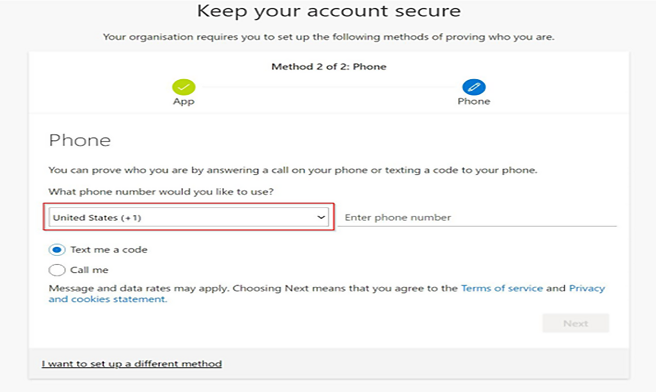 Add mobile number
